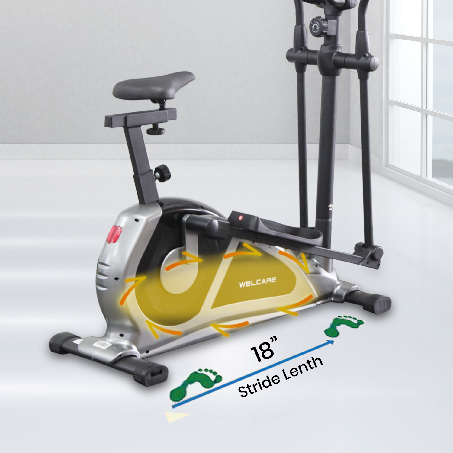 WC6020 ELLIPTICAL CROSS TRAINER - Image 7